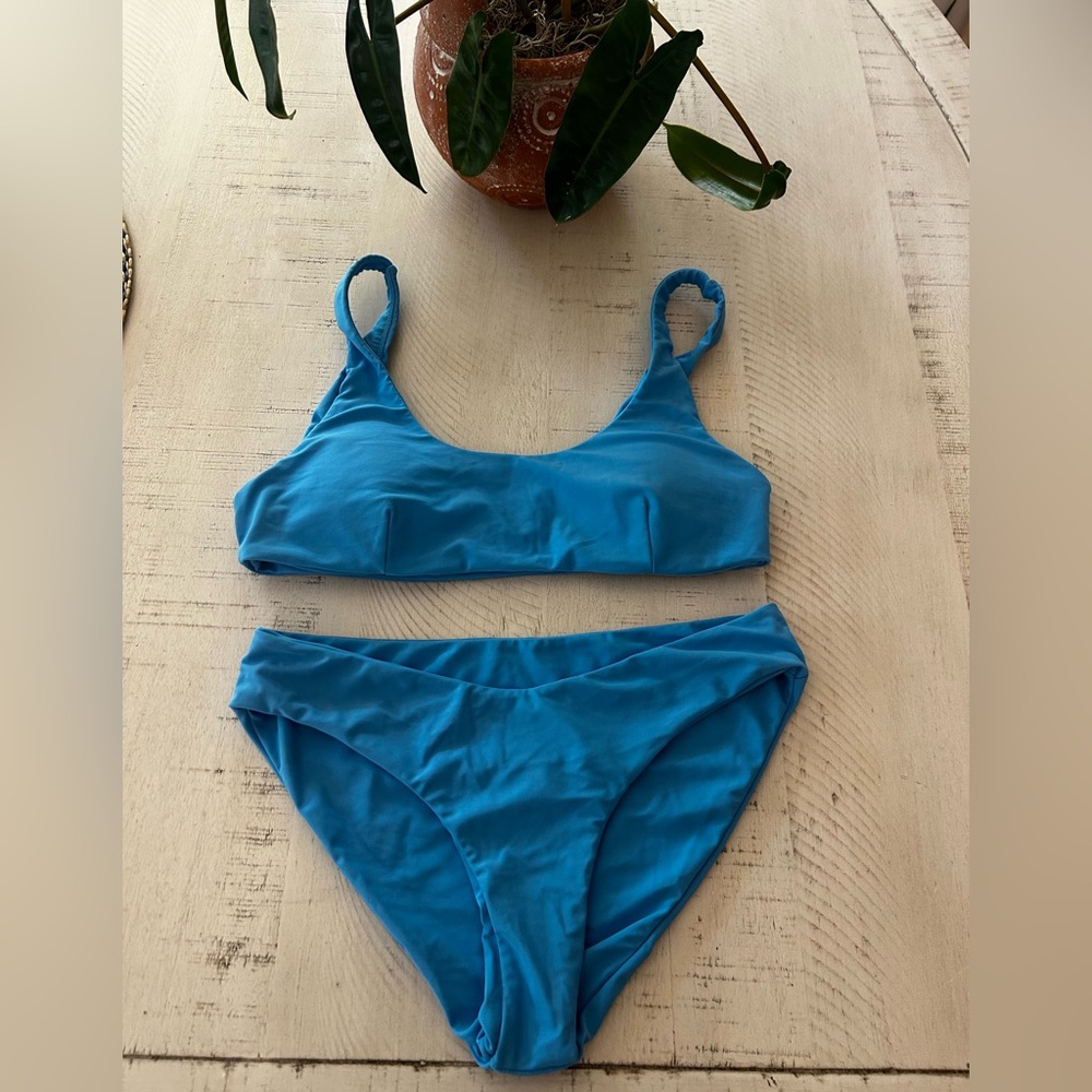 Free Fly Apparel Blue Bikini Set
